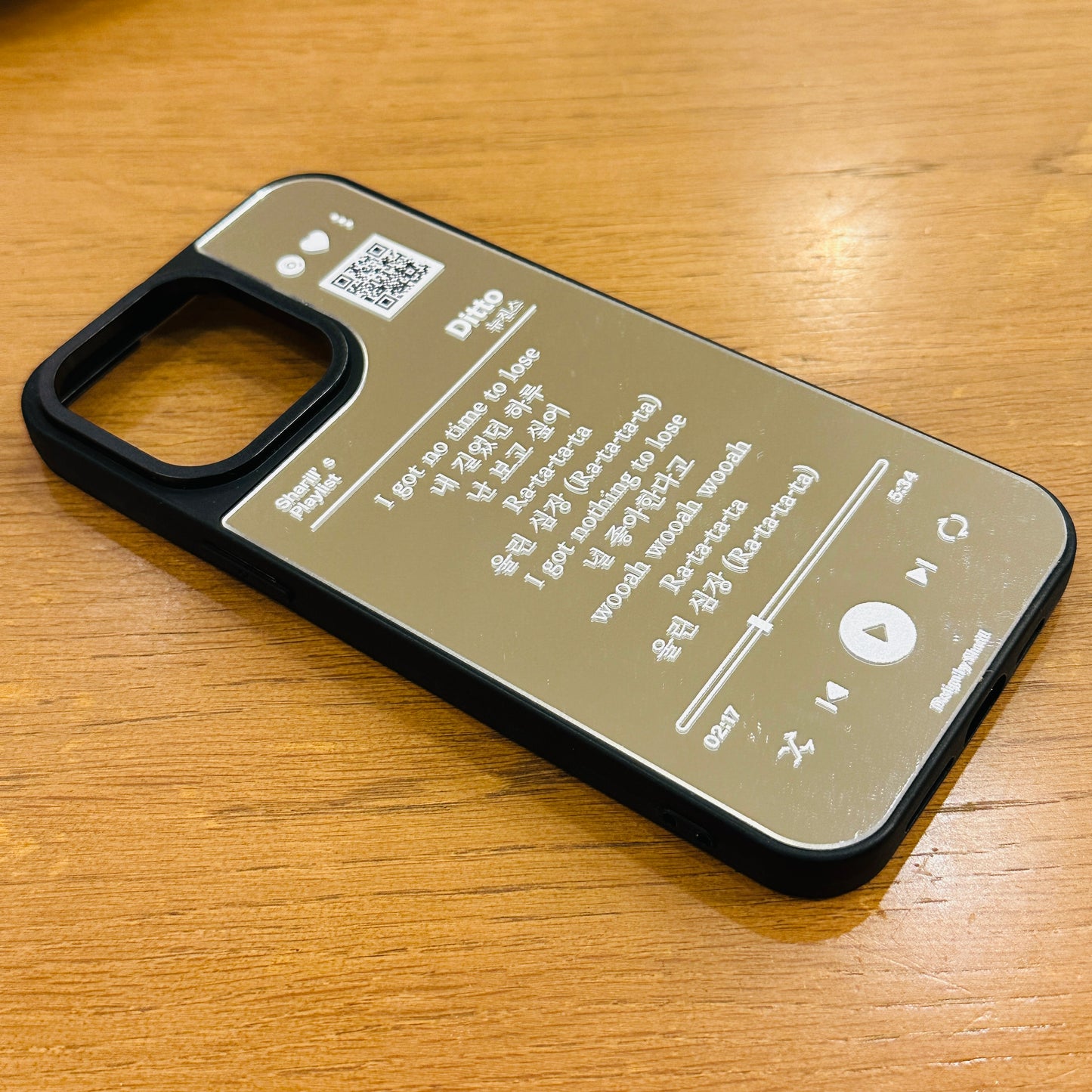 customized | iPhone_好きな歌詞を入れる♪（ミラーケース） - Sharill